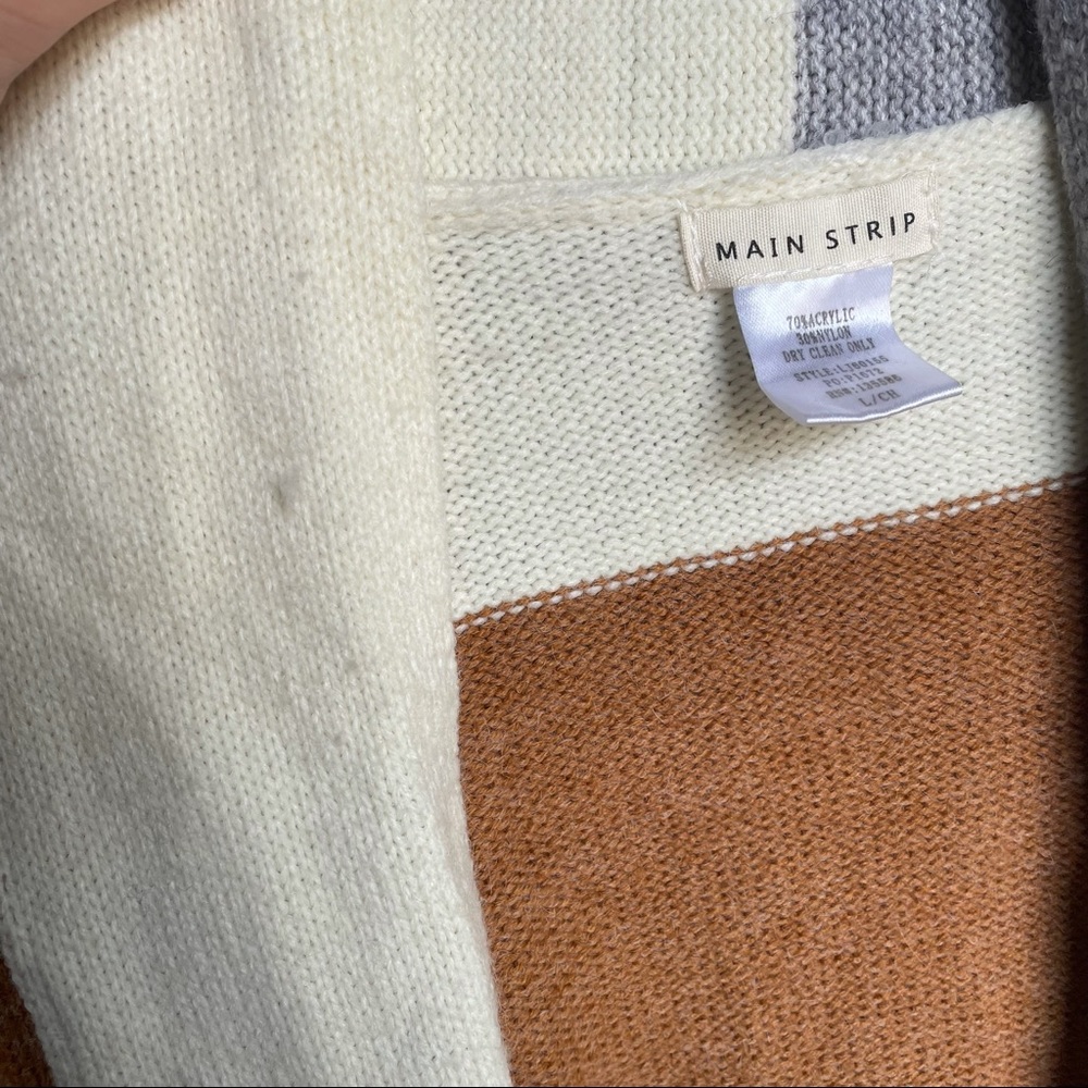 Vici Jersey Girl Colorblock Cardigan - Picture 5 of 6
